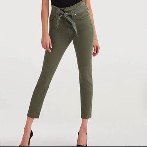 7 for all mankind Paperbag Jean in army